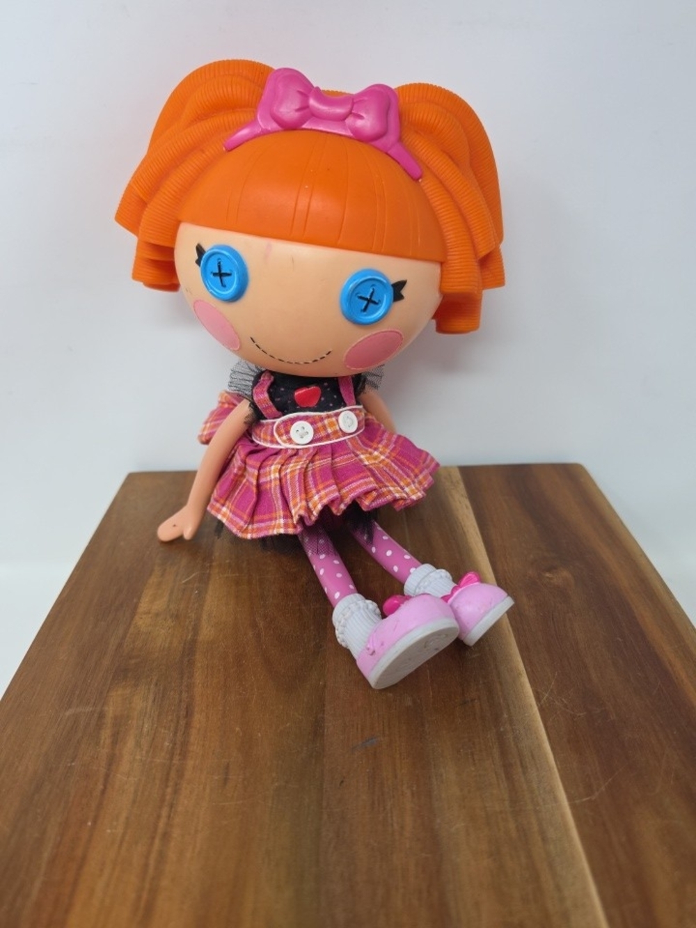 Lalaloopsy Bea Spells A Lot 12” Full Sized Doll School Orange Hair 2009w/ OUTFIT